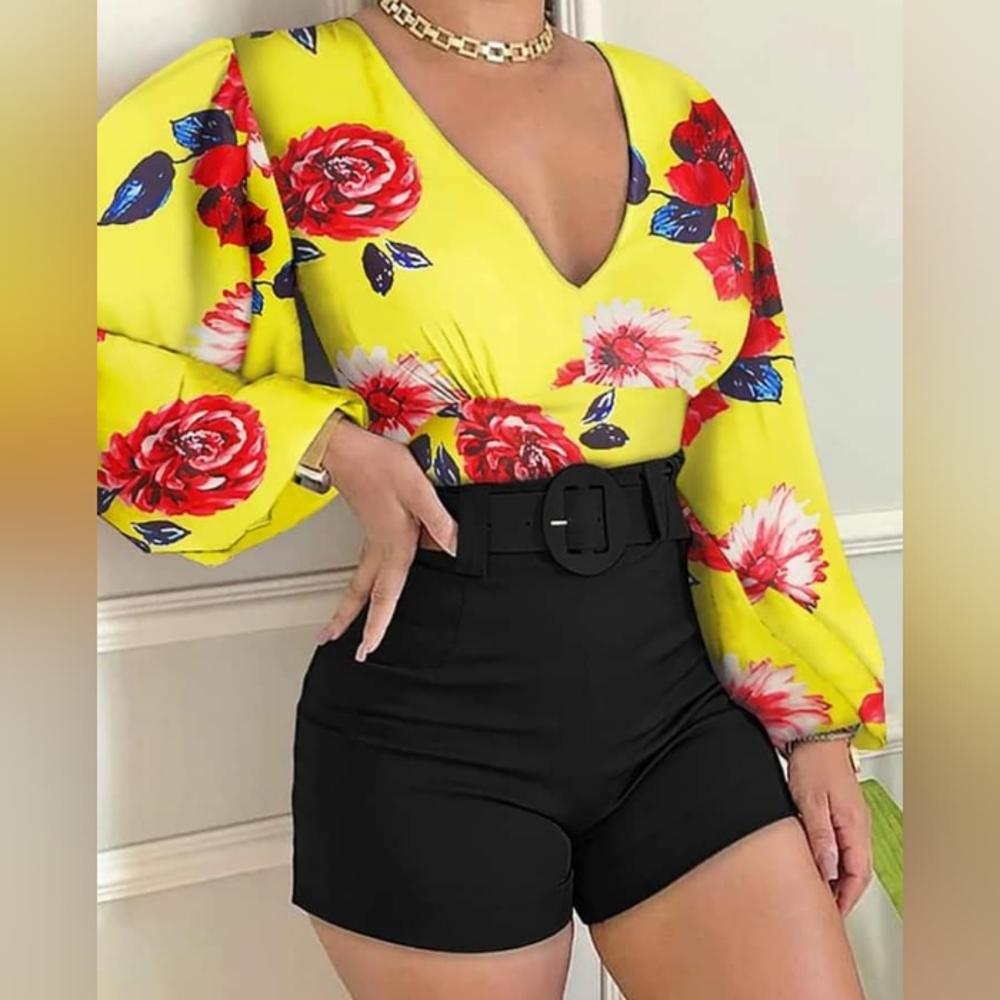 CBR New women Two piece set with out belt casual.